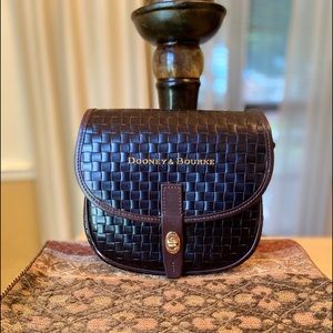 Claremont Woven Leather Crossbody